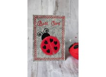 ITH - Postkarte Marienkäfer